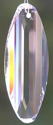 Swarovski 2005 New Design Surfboard Crystal 50mm or 50ab. Very Shiny and Sparkly!